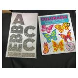 Box of Magtastik Preschool Building Blocks, Scribble Pads, Felt, Colored Construction Paper & Stickers