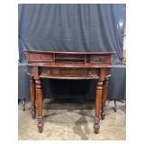 Antique Hooker Furniture Oval Wood Secretary w Drawer