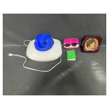 KAZ Humidifier, Travel Mirror, Sunglasses w Pink Case & Mini Bible