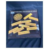 Assortment of Vinyl Records Inc Kenny Rogers, Close Encounters & Fun w Drum Sticks