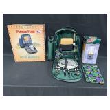 Nice! Picnic Back Pack & Coleman Emergency Area Light (untested) Both in Orig Boxes