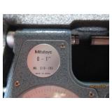 Mitutoyo 0-1" pressure micometer wi...