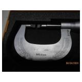 Mitutoyo 0-1" .0001" blade micromet...