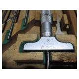 Mitutoyo .001" depth Guage micromet...