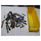 Lot of machinist end mill cutting f...