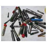 Lot of machinist end mill cutting f...
