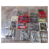 Large variety of machinist end mill...