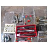 Large variety of machinist end mill...