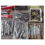 Large variety of machinist end mill...