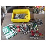Huge lot of machinist end mill flut...