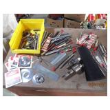 Assortment of machinist end mill fl...
