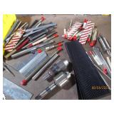 Assortment of machinist end mill fl...