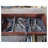 Large variety of machinist end mill...
