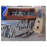 Large variety of machinist end mill...