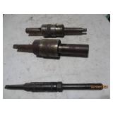 Radial drill tap heads and burnishi...