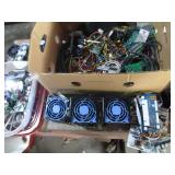 Box of Assorted electronics cooling...