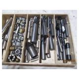 Variety of machinist end mill flute...