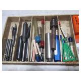 Assortment of machinist end mill fl...