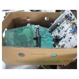 Two box lot of misc motherboards an...