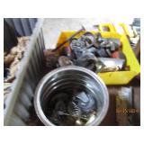 Lot of misc castor wheels, door sto...