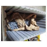 Lot of misc castor wheels, door sto...