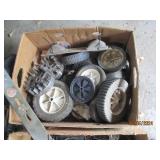 (2) box lot of assorted hand truck ...