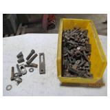 Part organizer bin containing a var...