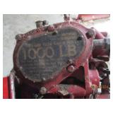 1000lb Power Vane chain hoist with ...