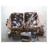 (2) box lot of scrap tools and supp...