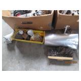 (2) box lot of scrap tools and supp...