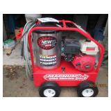 Magnum Gold 4000 Series Easy-Kleen diesel powered 15hp Industrial grade pressure washer on wheels with approximately 6-8 hours of use