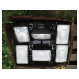 Box lot of tractor/ATV lights...