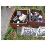 (2) box lot of assorted lawn mower ...