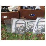 (2) box lot of assorted lawn mower ...
