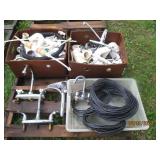 Large lot of PVC and plumbing suppl...