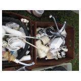 Large lot of PVC and plumbing suppl...