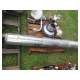 Insulated vent pipe with exhaust to...