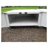 Pair of pedestal cabinets on wheels...