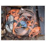 Tow ropes and ratchet straps...