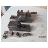 Lot of assorted size machinist vise...