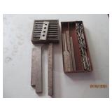 Large size drill bits and metal mac...