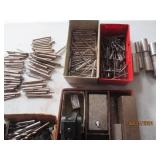 Collection of metal machinist pins ...