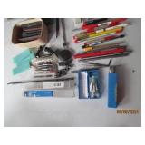 Tap threads, die plates,end mill fl...