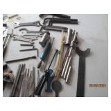 Variety of Allen Wrenches, zip ties...