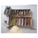 Compartmentalized trays of misc met...