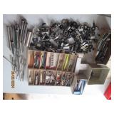 Compartmentalized trays of misc met...