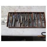 Compartmentalized tray of machinist...