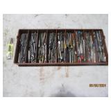 Compartmentalized tray of machinist...