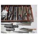 Compartmentalized tray of machinist...