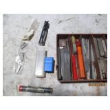 Compartmentalized tray of large bit...